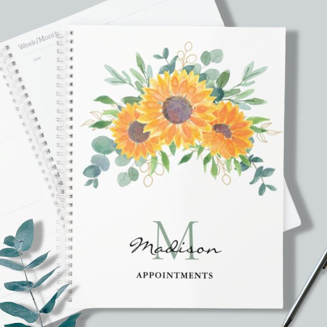 Tournesol Eucalyptus Vert Rendez-vous sur mesure (Créateur téléchargé)