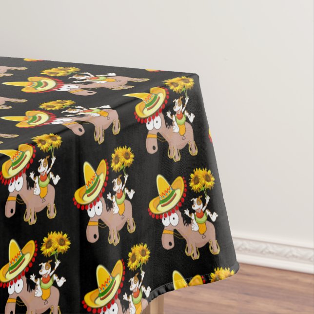 Tournesol Floral Cheval Nappe (In Situ)