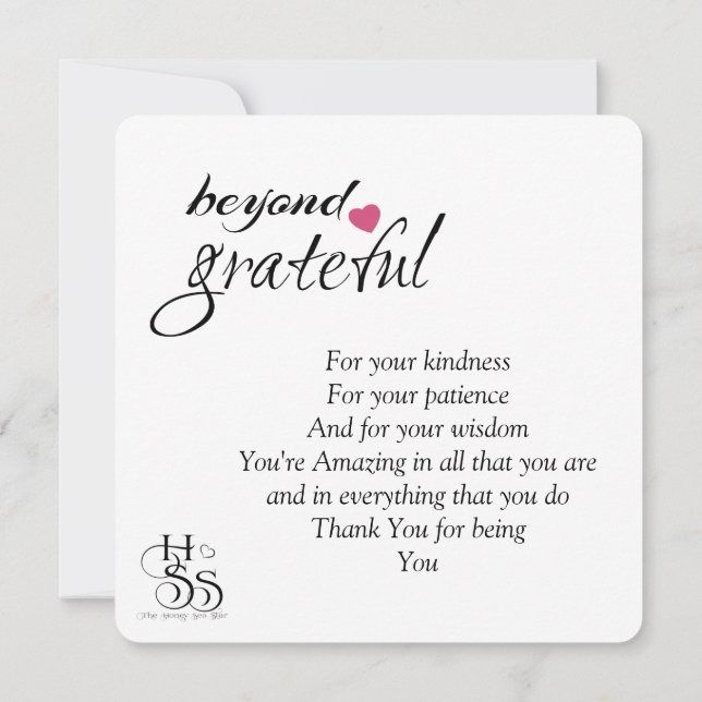 Tournesol Force Cartes de remerciements (Dos)