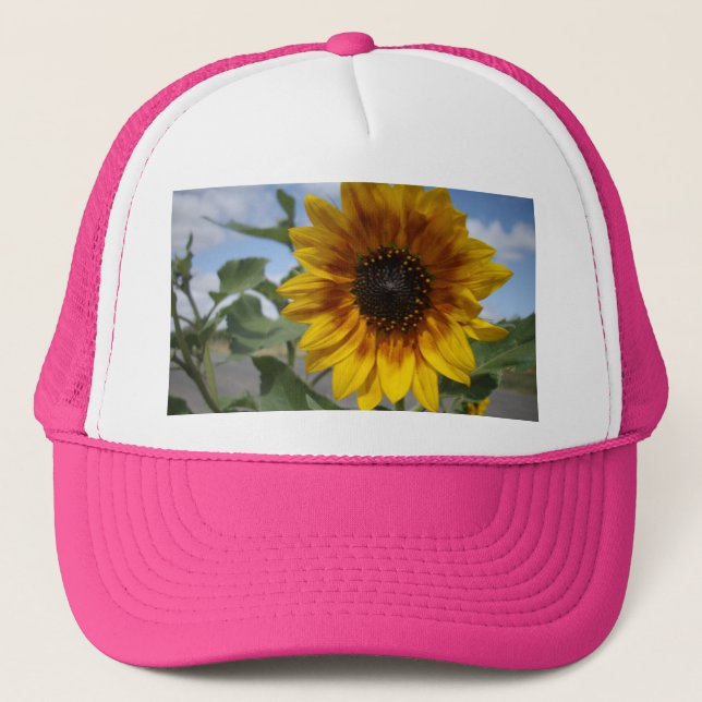 Tournesol Jaune Doré, Casquette de camionnettes (Devant)