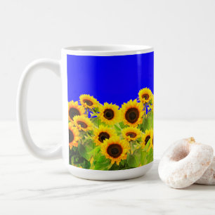 Tournesol Mug Ukraine couleurs drapeau