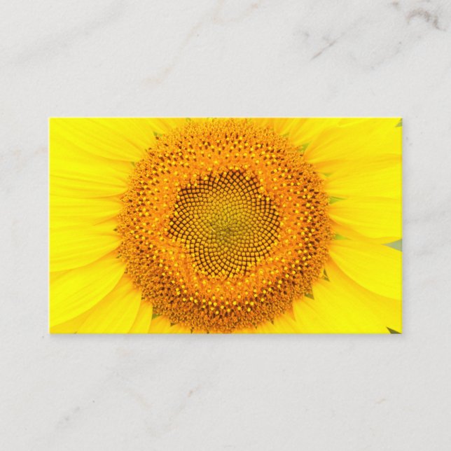 Tournesol Océanie, 3,54" x 2,165" carte de visite (Devant)