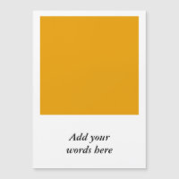 Tournesol Orange couleur solide