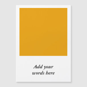 Tournesol Orange couleur solide
