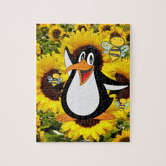Tournesol Puzzles Penguins Bumblebee (Vertical)