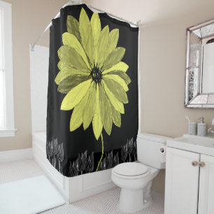 Tournesol rideau de douche