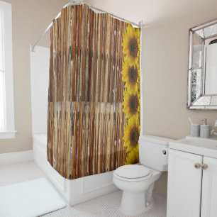 Tournesol rideau de douche