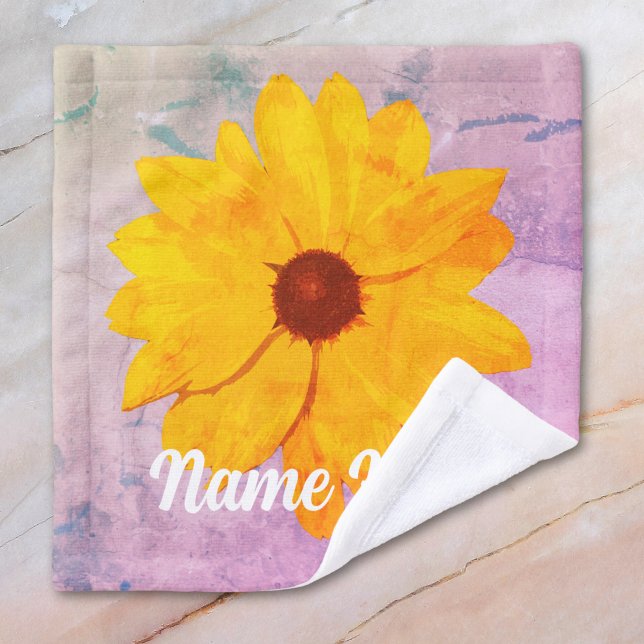 Tournesol rose Vintage (Brown Eyed Susan yellow flower art is my original photography. Customize this one-of-a-kind gift.)