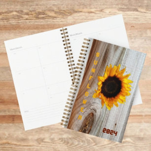 Tournesol Rustique Pays Photographie Bois