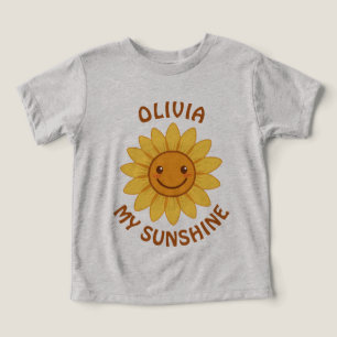 Tournesol souriant joyeux "Mon Soleil"