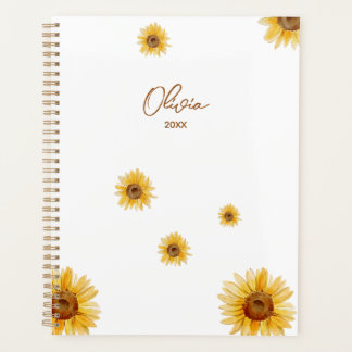 Tournesols Aquarelle Personnalisés