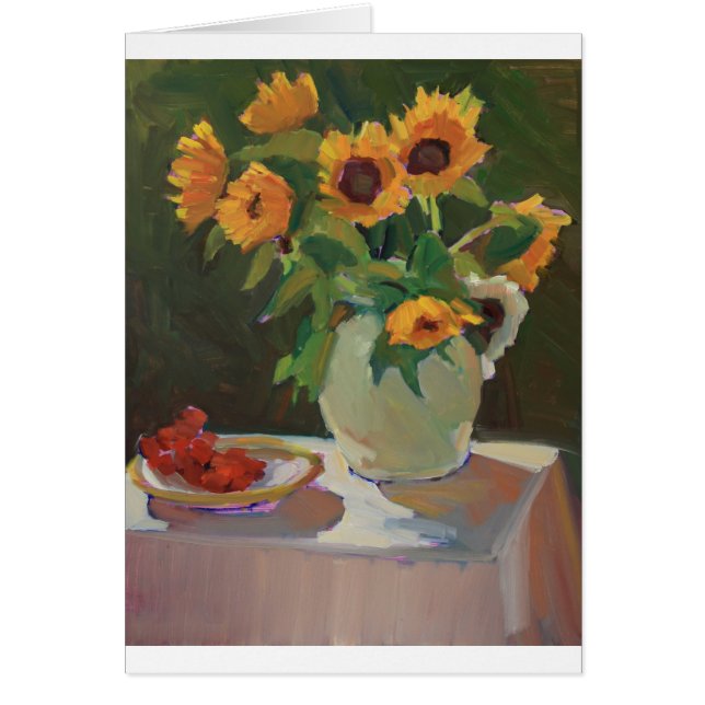 Tournesols au soleil (Devant)