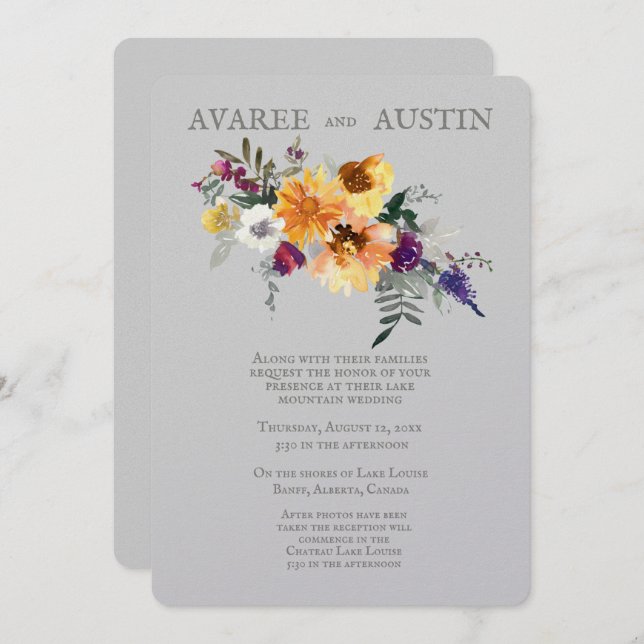 Tournesols automne (Devant / Derrière)