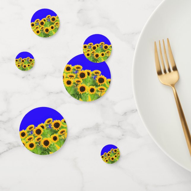 Tournesols Confetti Ukraine Drapeaux couleurs - So (Groupe)