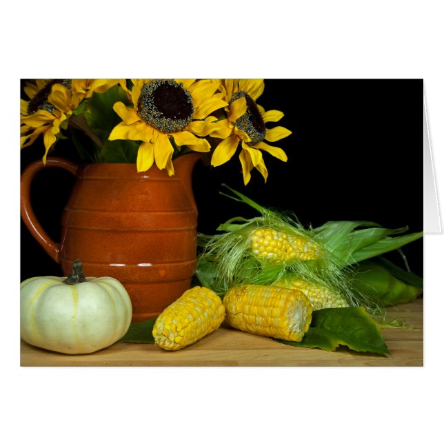 tournesols et maïs doux (Devant horizontal)