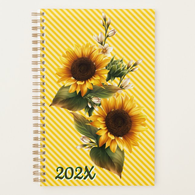 Tournesols Jaunes Annuels  (Devant)