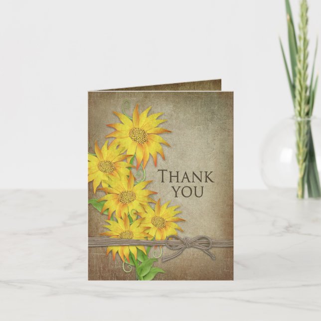 Tournesols - Merci - Texture Brown (Devant)