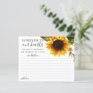 Tournesols minimaux Partagez une carte de fréquent