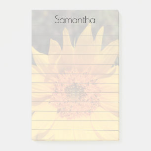 Tournesols personnalisés Post-it® Notes 4" x 6"