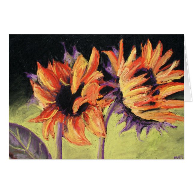 Tournesols rouges (JE) (Devant horizontal)