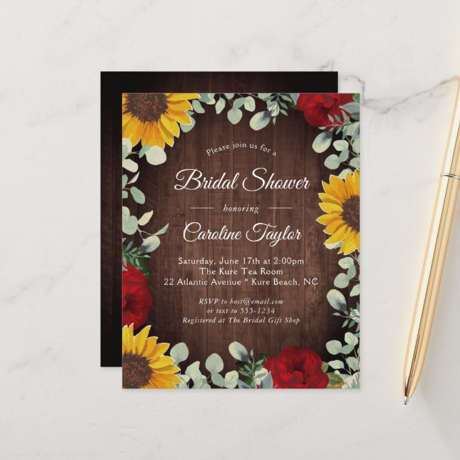 Tournesols rustiques Rose Fête des mariées verte (Devant/Arrière en situation)