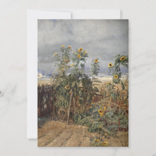 Tournesols sur une plage   Thorvald Niss