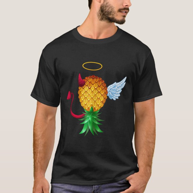 Tournez vers le haut vers le bas ananas demi-diabl (Devant)
