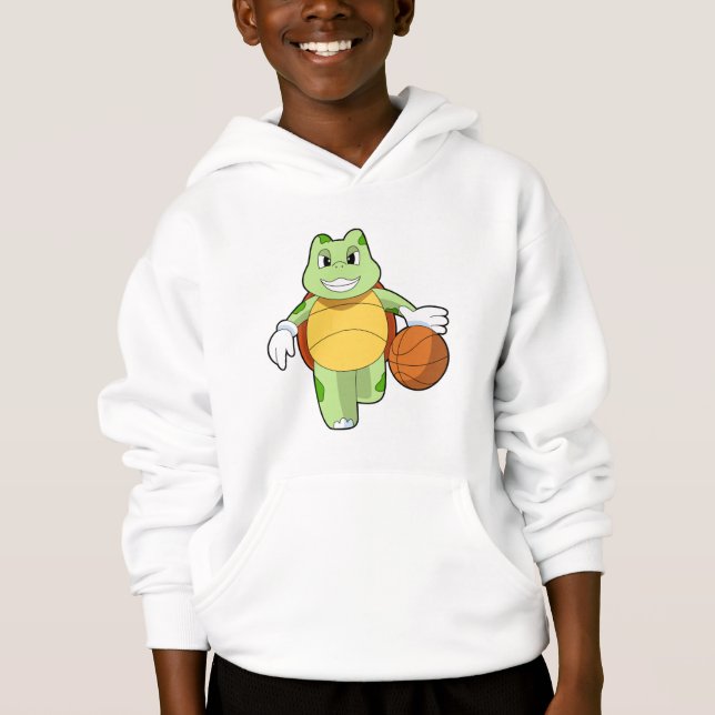 Tourtle as basketball player with basketball.PNG (Devant)