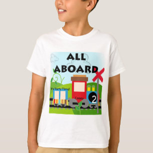 Tous à bord du T-shirt de train
