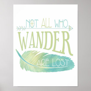 Tous ceux qui errent ne sont pas perdus Poster