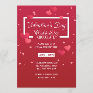 Tous Coeur Saint Valentin Invitation