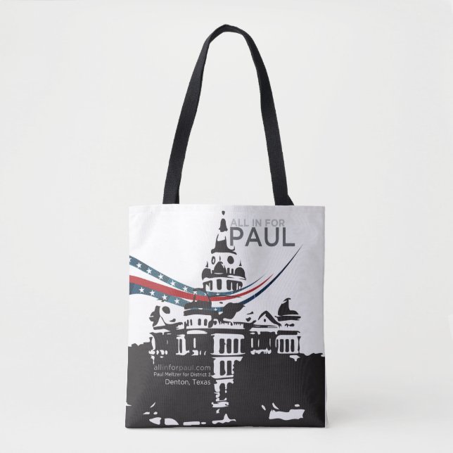 Tous dedans pour Paul - sac fourre-tout (Devant)