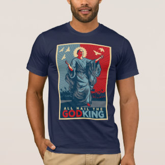 Tous grêlent le Dieu-Roi Obama T-shirt