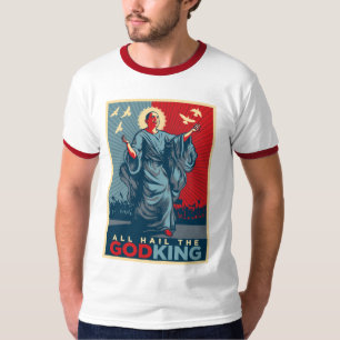 Tous grêlent le Dieu-Roi Obama T-shirt
