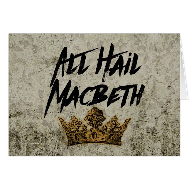 Tous Hail Macbeth (Devant horizontal)