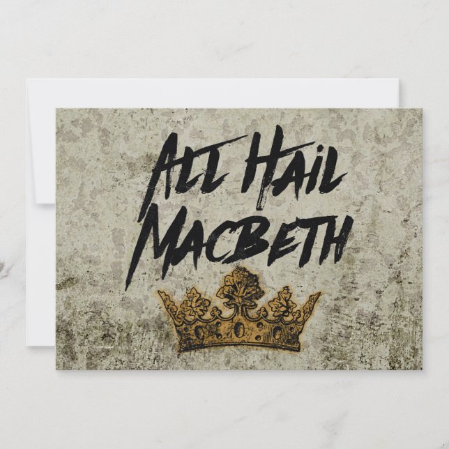 Tous Hail Macbeth (Devant)