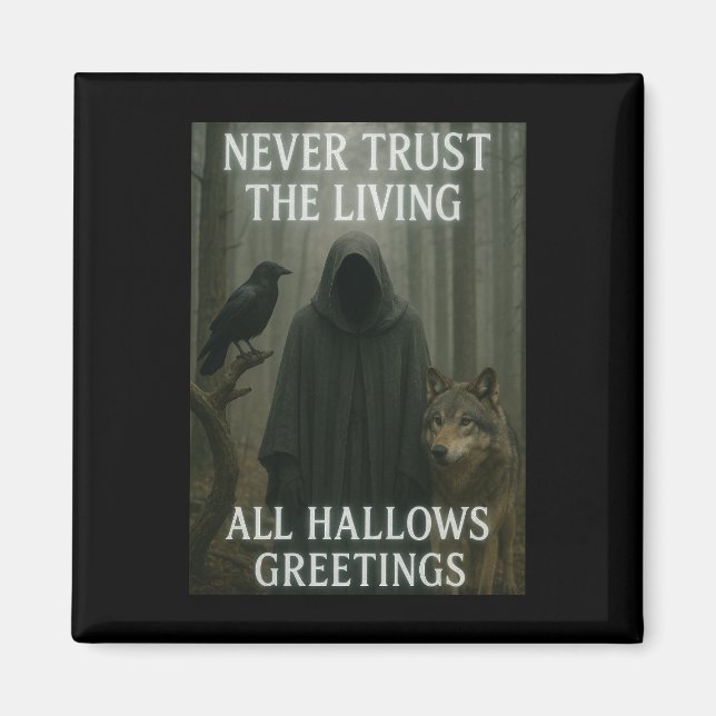 Tous Halloween Halloween Ghosts Magnet (Devant)