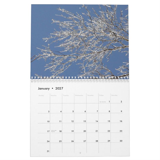 Tous les calendriers naturels A 2010 (Jan 2027)