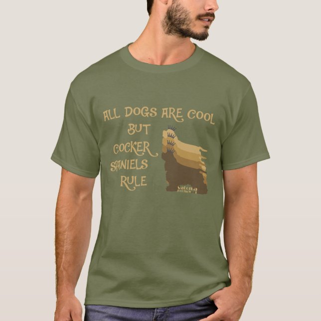 Tous les chiens sont T-shirt Cool (Devant)