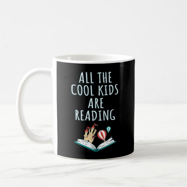 Tous Les Enfants Cool Lisent II Coffee Mug (Gauche)