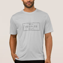 Tous les gens ont sorti un t-shirt antisocial