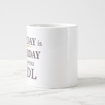 Tous les jours est samedi - Bitcoin Jumbo Mug 20oz