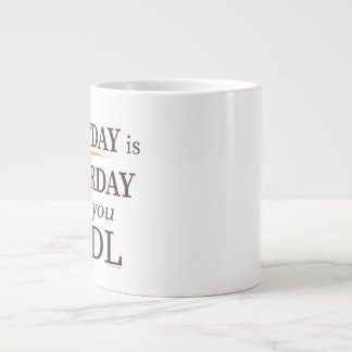 Tous les jours est samedi - Bitcoin Jumbo Mug 20oz