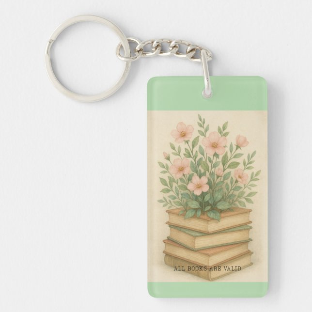 Tous les livres sont un porte-clés valable (Devant)