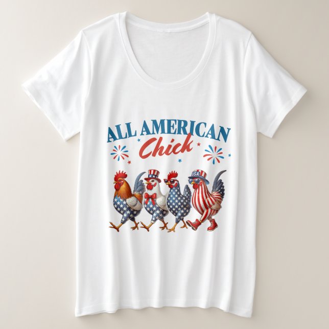 Tous les poulets américains (Design devant)