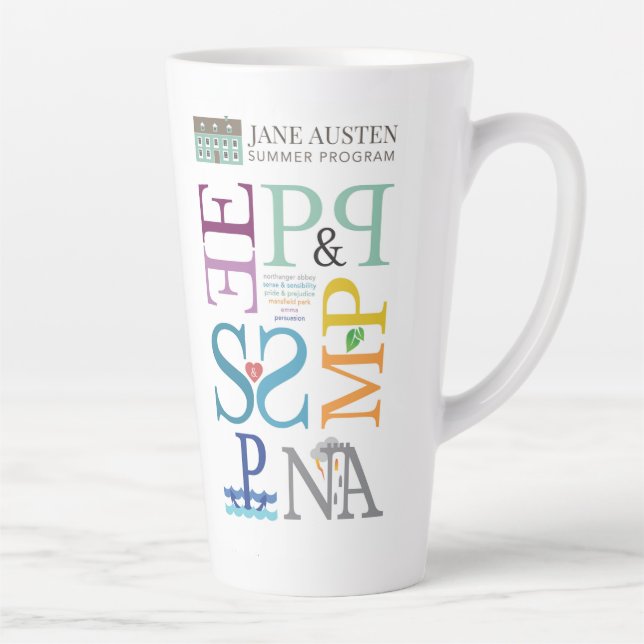 Tous les romans Austen JASP mug double face (Droite)