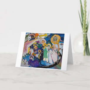 Tous les Saints Jour I   Kandinsky   Carte de vœux