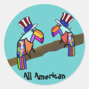 Tous les Stickers Toucan américains