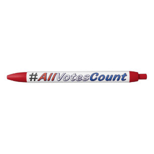 Tous les votes comptent sur des stylos