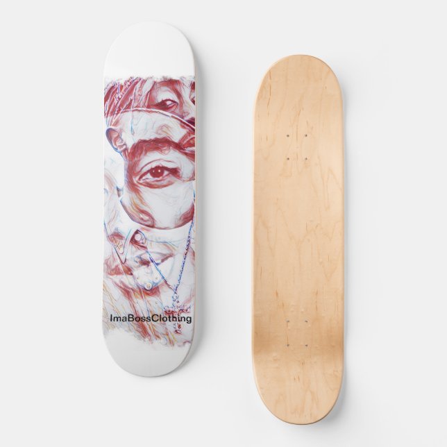 Tous Les Yeux Sur Moi Skateboard (Recto)